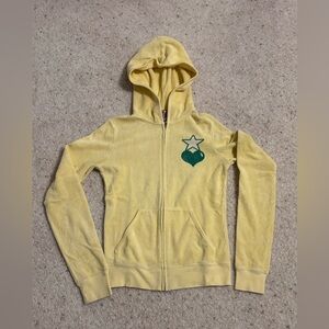 Juicy Couture Yellow Terry Cloth Garment